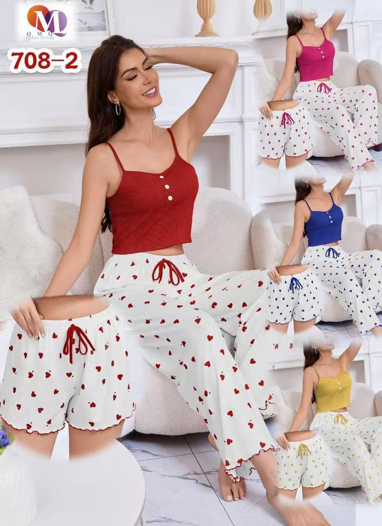 Silky Nightwear Pajama Set